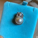 925 silver South Sea pearl necklace SN5771