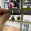 925 Silver Diopside earrings SD003