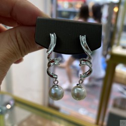 925 Silver Fresh Water Pearl Earrings SEP674