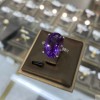 925 silver amethyst ring GA007