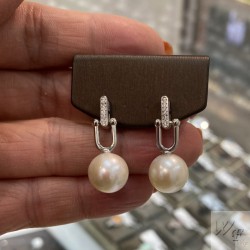 925 Silver Fresh Water Pearl Earrings SEP700