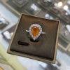 925 Silver Spessartine Ring SSR004