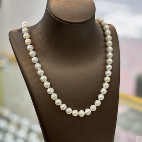 925 Silver Akoya pearl Necklace SN5898