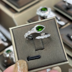 925 Silver Diopside ring SD018