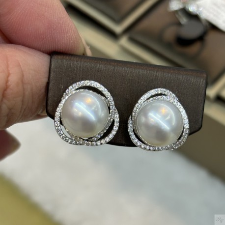 925 Silver South Sea pearl Earrings SEP806