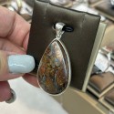 925 Silver opal necklace GSO074