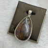 925 Silver opal necklace GSO074