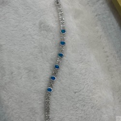925 Silver opal Bracelet GSO079