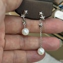 925 Silver fresh water pearl Earrings SEP814