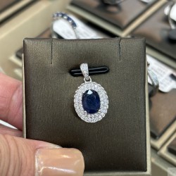 925 Silver sapphire ring GSS104