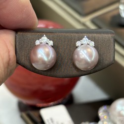 925 Silver Fresh Water pearl Earrings SEP838