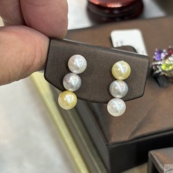 18K Gold Akoya pearl Earrings SEP841