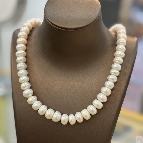925 Silver Fresh Water Pearl necklace SN5938