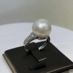 925 Silver Fresh Water pearl Ring SR1545