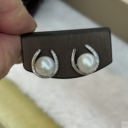 925 Silver Fresh Water pearl Earrings SEP864