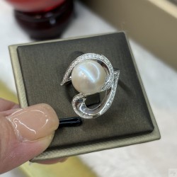 925 Silver Fresh Water pearl Ring SR1552