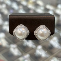 925 Silver Fresh Water pearl Earrings SEP874