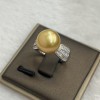 925 Silver South Sea pearl Ring SR1555