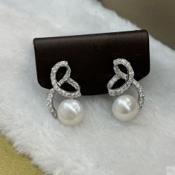 95純銀淡水珍珠耳環 SEP880