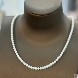 18K Gold Fresh Water pearl necklace SN5964
