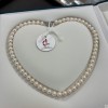 925 Silver AKOYA ROSE pearl necklace SN5971