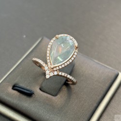 925 Silver opal ring GSO096