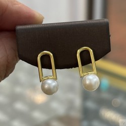 925 Silver fresh water pearl Earrings SEP890