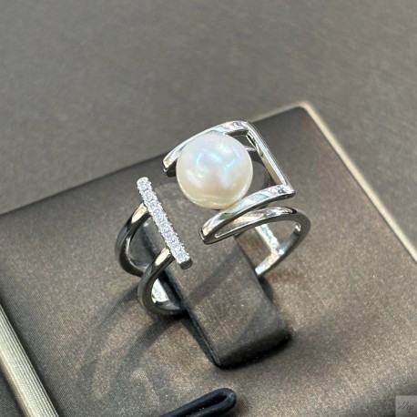 925 Silver Fresh Water pearl Ring SR1561