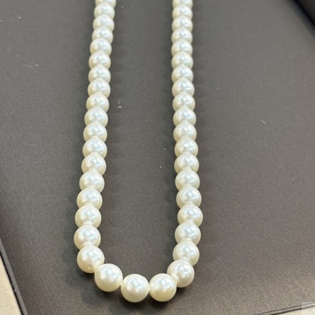 925 Silver AKOYA pearl necklace SN5978