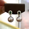 925 Silver fresh water pearl Earrings SEP912