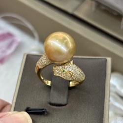 925 Silver South Sea pearl Ring SR1570