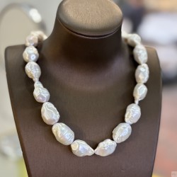 925 Silver Fresh Water pearl necklace SN5995