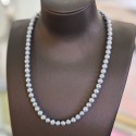 925 Silver Akoya pearl necklace SN5999