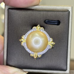 925 Silver South Sea pearl Ring SR1604